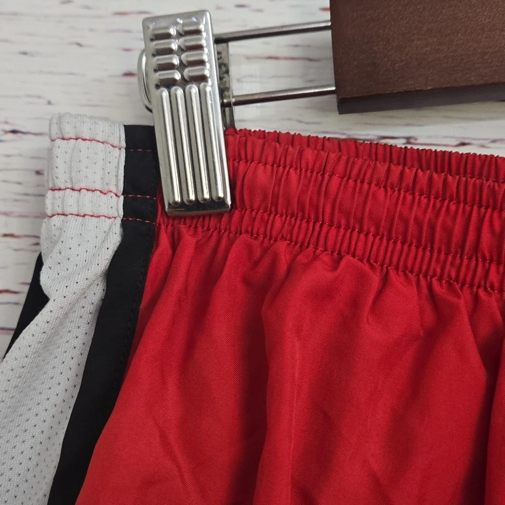 Nike Dri-FIT Red Athletic Shorts Girls Size L